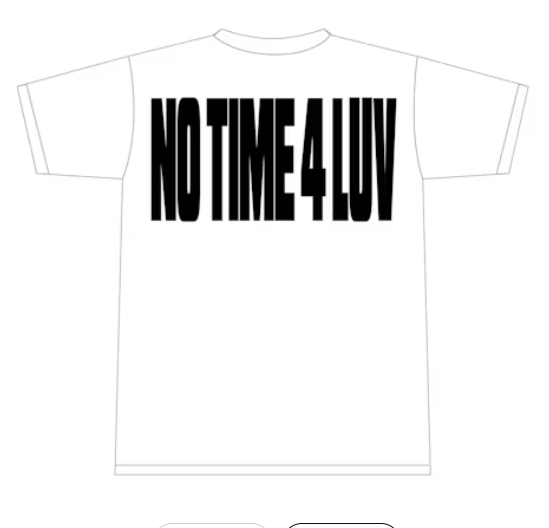 T-Shirt Corteiz® NO TIME 4 LUV