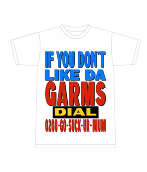 T-Shirt Corteiz® DIAL 0208-Go-Suck-Ur-Mum