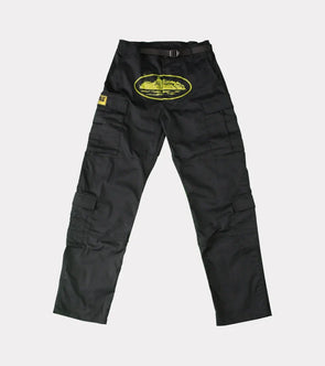 Corteiz Yella Guerillaz Cargos Noir/Jaune